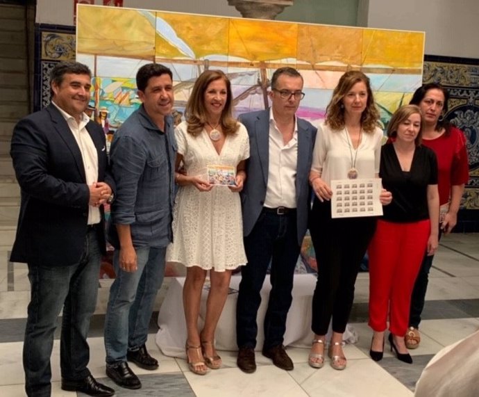 Huelva.- Correos promociona la exposición de pintura 'Luz de mujer, Sorolla 100 años después' en Ayamonte