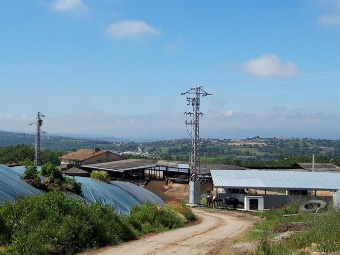 Endesa reforma parte de la red electrica de media tensión en l'Esquirol (Barcelona)