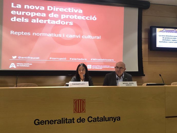 Antifrau destaca que crecen las denuncias al permitir el anonimato sin que haya más falsas