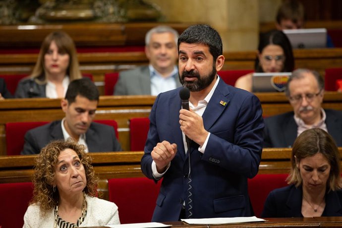 Ple en el Parlament de Catalunya