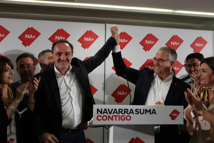 Elecciones 26M 2019. Seguimiento de resultados de Navarra Suma en Pamplona