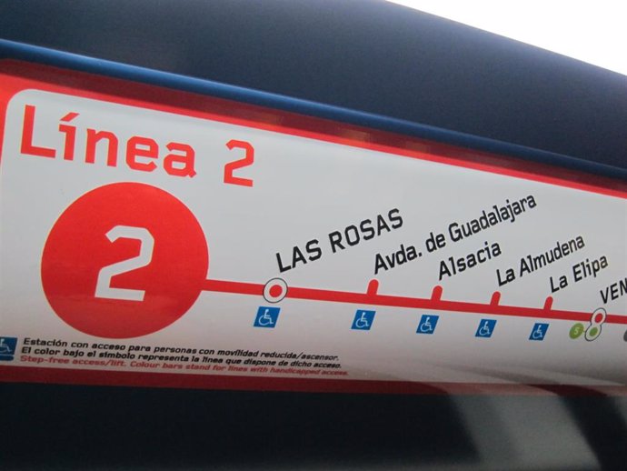 El tramo de la línea 2 de Metro de Madrid entre las estaciones de Ópera y Sol reabrirá el próximo lunes
