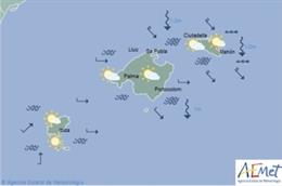 Predicción meteorológica para este jueves 30 de mayo en Baleares: nubes de evolución diurna sin descartar algún chubasco