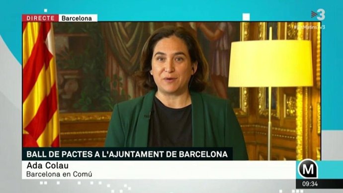 26M-M.- Colau Diu Que No És El Moment De Decidir Alcalde, Sinó De Sumar A les Esquerres