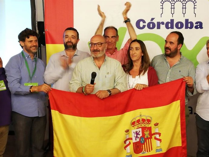 Córdoba.- 26M-M.- Hernández (Vox): "Gracias a los votos de Vox se echa del gobierno a los socialistas y comunistas"
