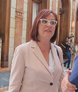 La candidata de Cs a la Presidencia de la Comunidad, Isabel Franco