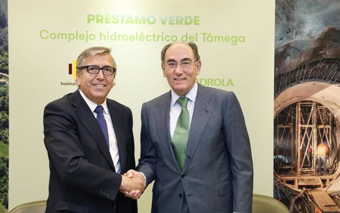 Economía.- Iberdrola firma el mayor préstamo verde concedido por el ICO, con un importe de 400 millones