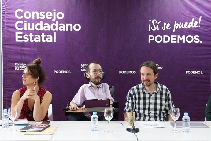 Reunión del Consejo Ciudadano Estatal de Podemos para hacer un análisis global de la situación política tras las elecciones generales
