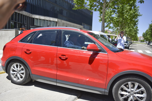 Declaraciones en el Juzgado de Instrucción número 5 de Huesca de los detenidos en la Operación 'Oikos' sobre amaños en partidos de fútbol