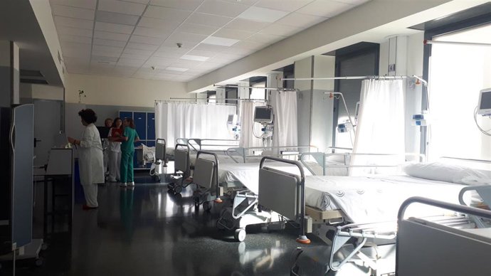 La Unidad de Ictus del Hospital Juan Ramón Jiménez.