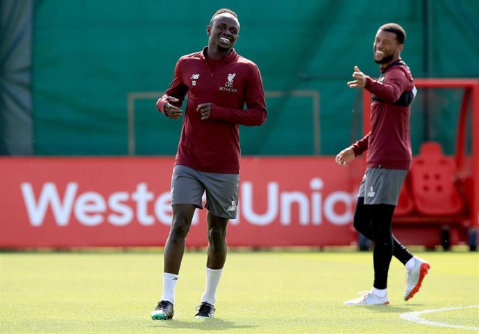 UEFA Champions League - Liverpool training