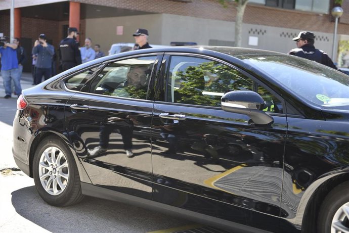 Declaraciones en el Juzgado de Instrucción número 5 de Huesca de los detenidos en la Operación 'Oikos' sobre amaños en partidos de fútbol