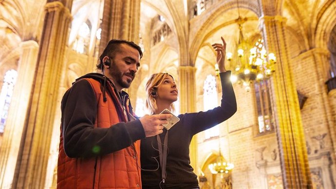 La Catedral de Barcelona incorpora guies de visita digitals amb imatges d'alta qualitat