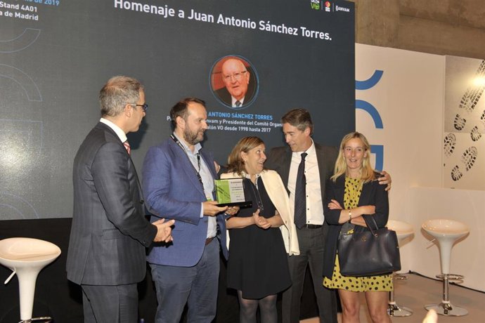 Economía/Motor.- Ganvam y el Salón VO rinden homenaje a Juan Antonio Sánchez Torres
