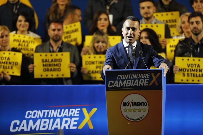 Five Star Movement campaigns for European elections in Rome