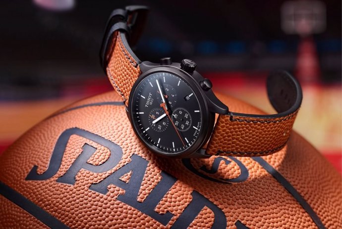 Baloncesto/NBA.- Tissot crea un reloj con correa del mismo cuero que los balones para celebrar la final de la NBA