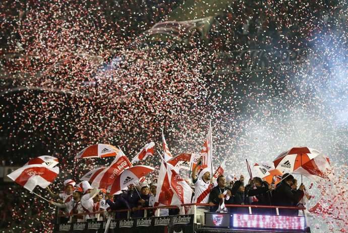 River Plate remonta 'in extremis' al Paranaense y conquista su tercera Recopa Sudamericana