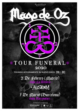 Mägo de Oz presentarán Ira Dei con conciertos especiales en Madrid y Barcelona