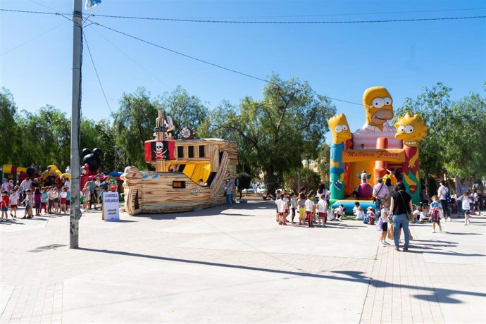 Más de 800 alumnos de nueve colegios han participado en la XIX Fiesta de Educación Vial de Marratxí