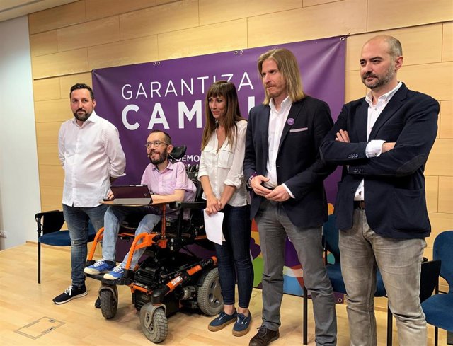 26M.-Fernández recuerda que Podemos no tiene "mochila" mientras PP, Cs y PSOE se "van a deber" a quienes les financian 