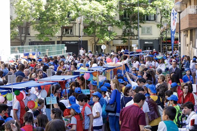 Zaragoza.- 47 centros educativos, 11 más que en la edición anterior, participan en el Mercado de Cooperativas Escolares