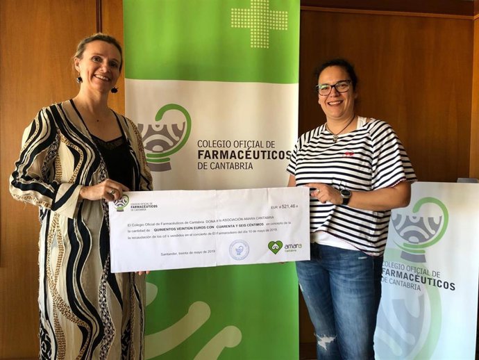 El Colegio de Farmacéuticos dona a Amara Cantabria la recaudación del disco 'Me encanta el cole'