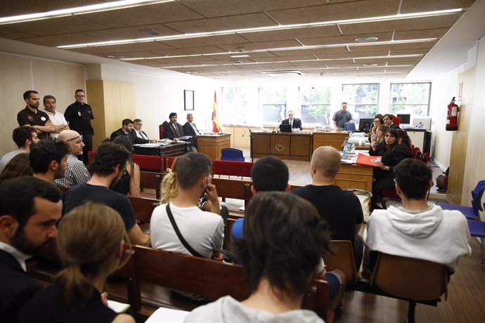 Comienza el juicio contra la empresa Deliveroo en Madrid