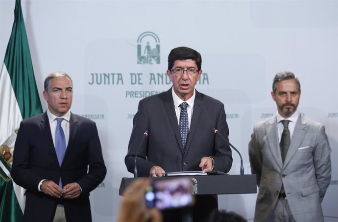 Comparecencia informativa con motivo del Consejo de Gobierno extraordinario en el que se aprobará el proyecto de Ley de Presupuestos de 2019 de la Junta de Andalucía
