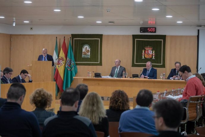 Sevilla.- La oposición de Diputación avisa de "prisas electorales" con el Supera y el PSOE alega que "no hay más tiempo"