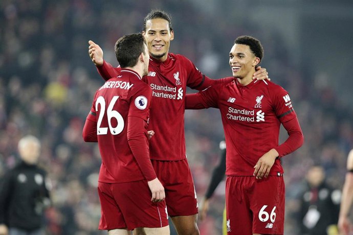 FOOTBALL - ENGLISH CHAMP - LIVERPOOL v WATFORD