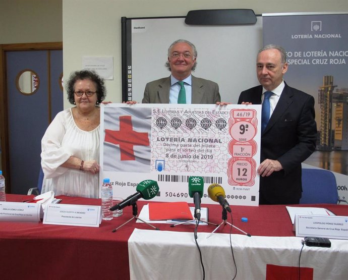 El sorteo especial 'Cruz Roja' de Lotería Nacional dará un primer premio de un millón de euros a la serie