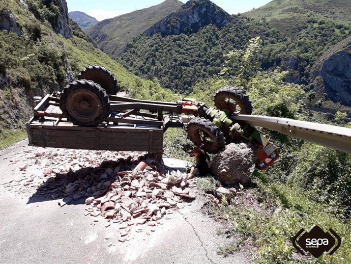 Sucesos.- Muere un joven de 25 años tras sufrir un accidente con un tractor