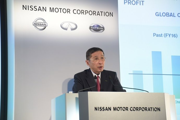 Economía/Motor.- Nissan reducirá a la mitad el sueldo de su consejero delegado por el caso Ghosn