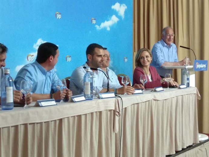 Almería.-El presidente del PP celebra sus triunfos en las urnas y en los tribunales: "Gabriel Amat no estaba acabado"