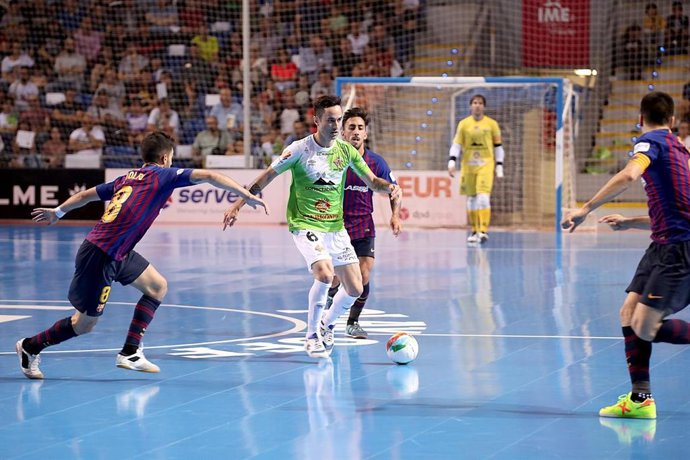 Fútbol sala/Playoffs.- (Crónica) El Palma Futsal iguala su semifinal ante el Bara