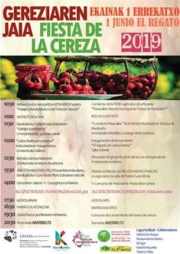 Barakaldo celebra este sábado la Fiesta de La Cereza, con una muestra sobre el escritor local Carlos Ibáñez