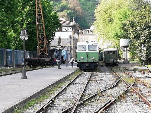 El Museo Vasco del Ferrocarril pondrá en circulación tres trenes de vapor el próximo fin de semana 