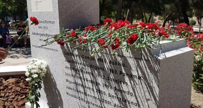 Inauguran un parque en Ciudad Lineal que homenajea a periodistas asesinados en conflictos armados