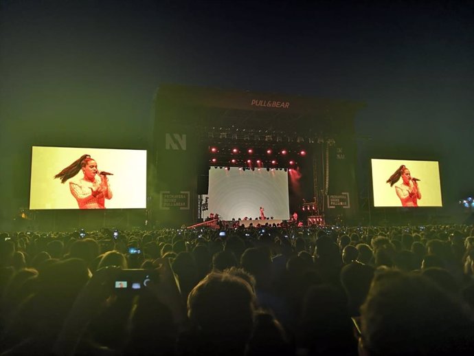 Rosalía regna en el Festival Primavera Sound amb un ovacionat concert
