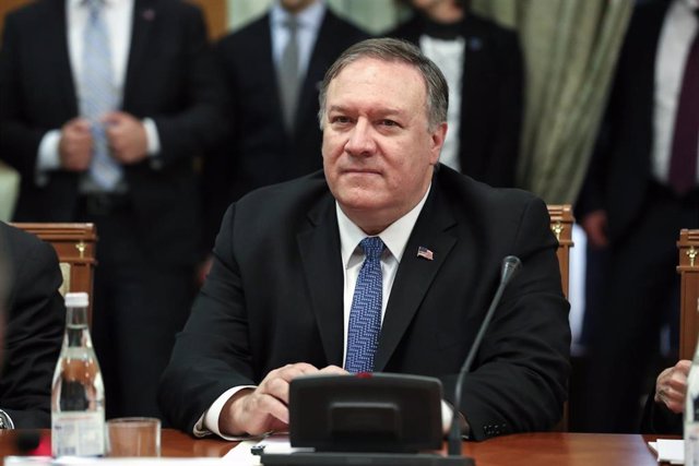 US Secretary of State Mike Pompeo in Russia