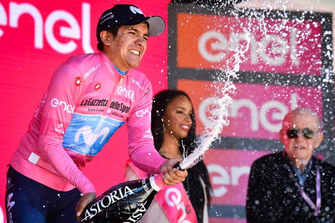 El ecuatoriano Richard Carapaz, campeón del Giro de Italia