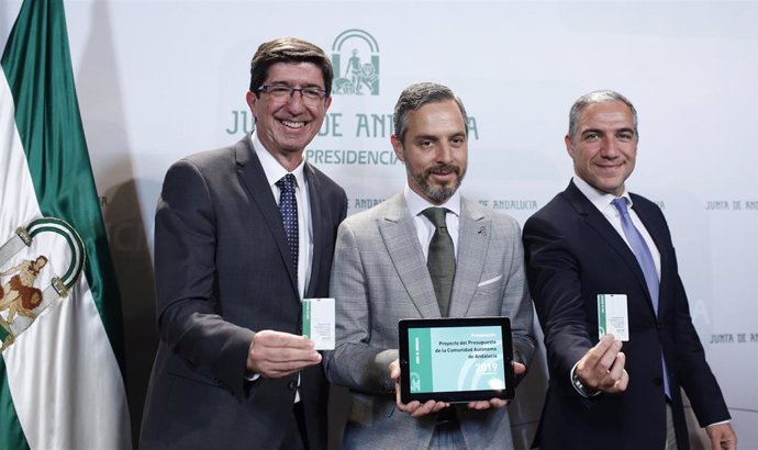 VÍDEO: Andalucía destaca el "esfuerzo inversor" de los Presupuestos de 2019, con 3.701 millones, "el mayor en seis años"