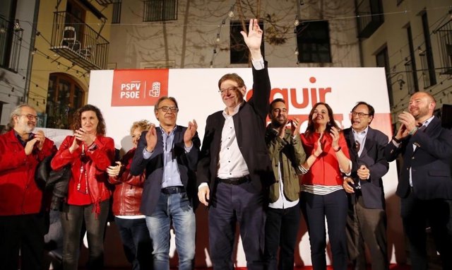 28A-A.- Pedro Sánchez felicita a Ximo Puig: "La Comunitat Valenciana también ha votado futuro. ¡Enhorabuena, president"