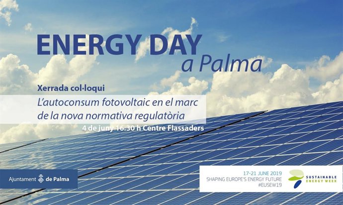 Cort organiza este martes una charla sobre autoconsumo energético enmarcada en el Energy Day de Palma
