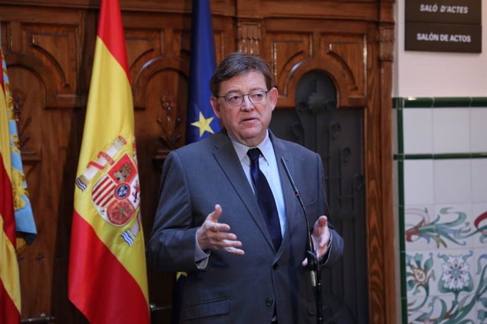 Puig en el brindis de Año Nuevo en Castellón