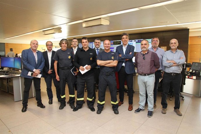 Endesa y Bomberos de Palma potencian sus protocolos para actuar en situaciones de emergencias