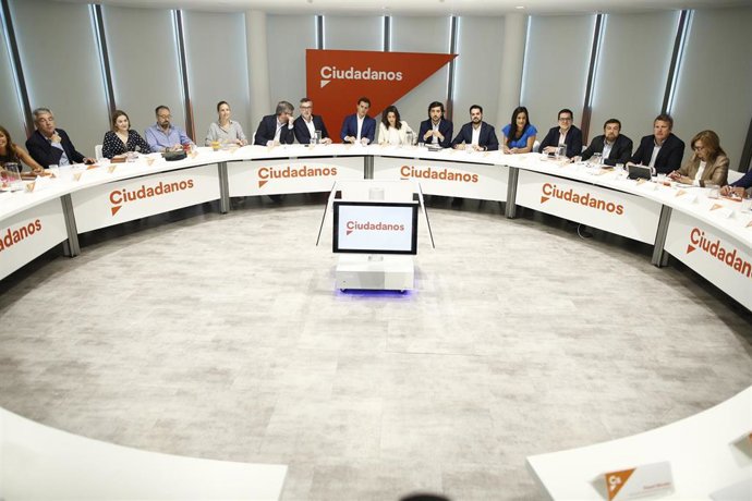 Reunión de la Ejecutiva de Ciuadanos una semana después de las elecciones del 26M