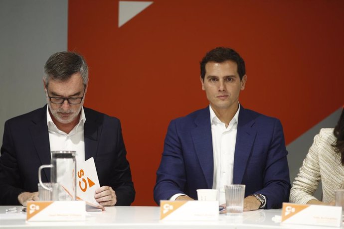 Reunión de la Ejecutiva de Ciuadanos una semana después de las elecciones del 26M