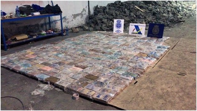 La Policía y Vigilancia Aduanera intervienen en Madrid una tonelada de cocaína ocultada en falsas piedras de mineral