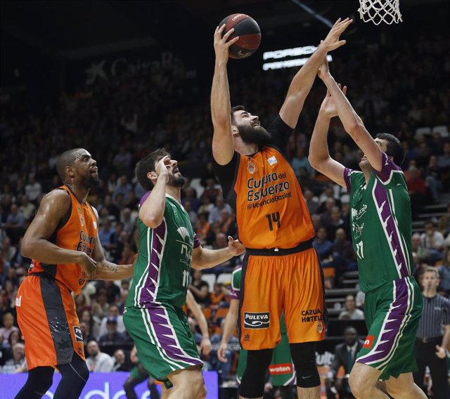 Baloncesto/Playoff.- Previa del Valencia Basket - Unicaja Málaga